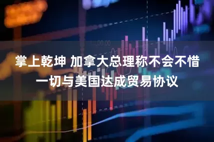 掌上乾坤 加拿大总理称不会不惜一切与美国达成贸易协议