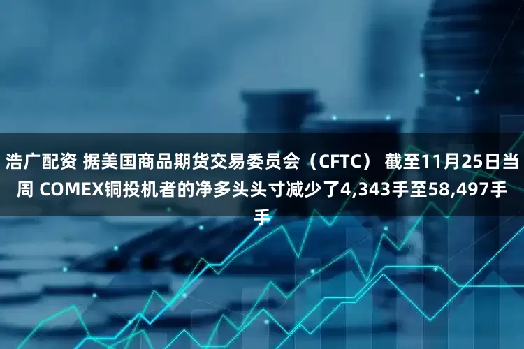 浩广配资 据美国商品期货交易委员会（CFTC） 截至11月25日当周 COMEX铜投机者的净多头头寸减少了4,343手至58,497手