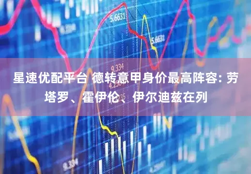 星速优配平台 德转意甲身价最高阵容: 劳塔罗、霍伊伦、伊尔迪兹在列